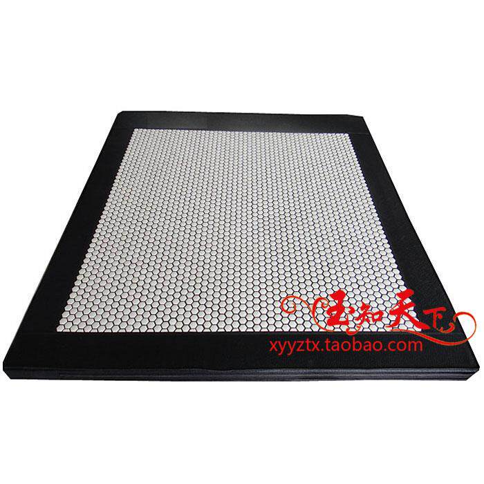 Hexagonal color germanium stone patch heating mattress double temperature control far infrared thickening electric heating mattress 1 8*2 0 CD37