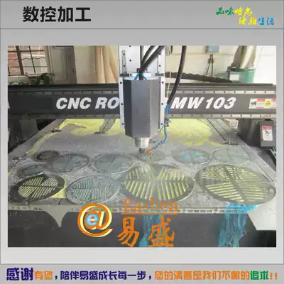 Aluminum plate aluminum alloy plate processing CNC cutting perforated tapping bending anodized 5052 6061