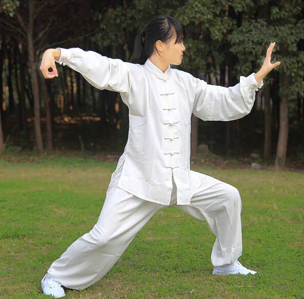 Tai Chi clothing Autumn and winter hemp yarn Tai Chi clothing Cotton and hemp Tai Chi martial arts clothing practice clothes for men and women