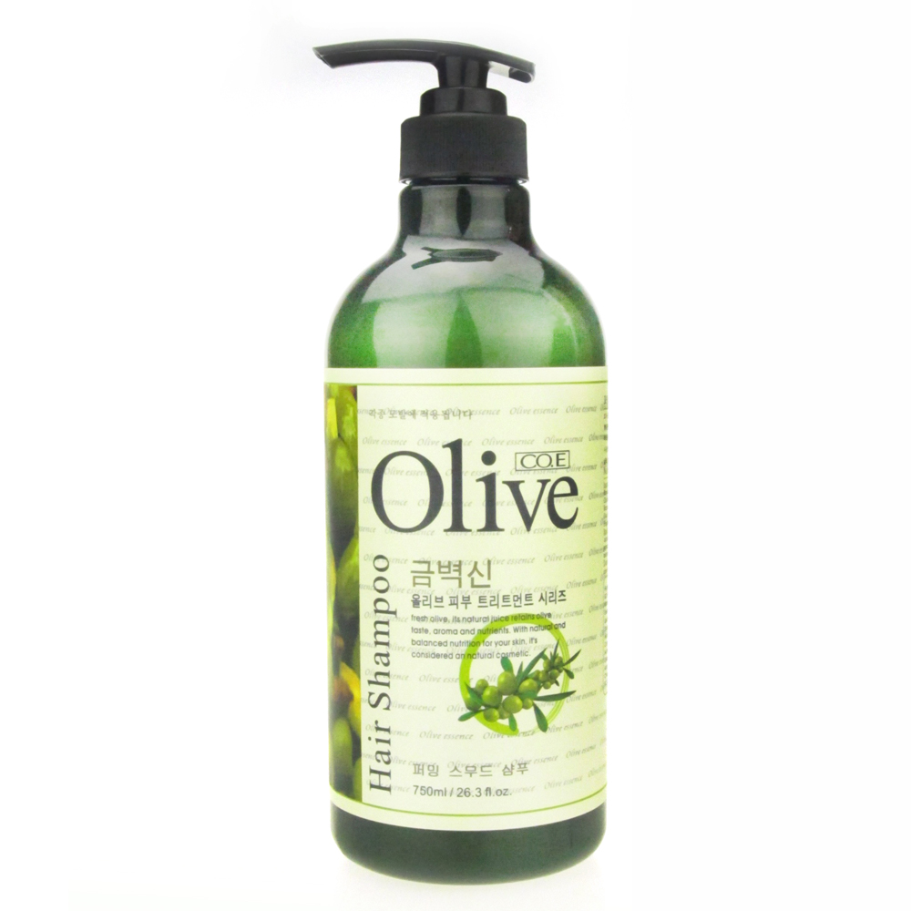 正品 CO.E韩伊 热卖橄榄营养柔顺洗发露750ml
