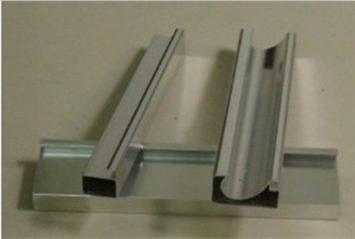 Crystal steel door aluminium 5 centicrystal steel door clip glass door plate cabinet door profile Edging Glass Aluminum-Taobao