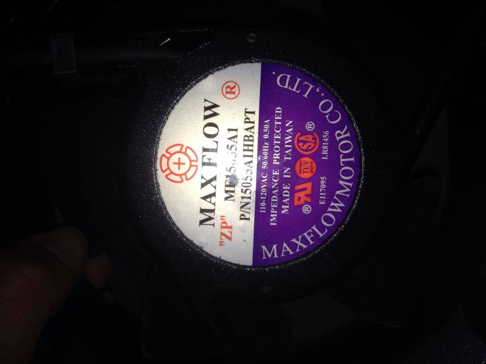 Taiwan MAXFLOW AC Fan 17251 110V-220V-380V large air volume 7 leaf MF15055A1