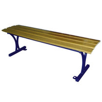 Outdoor equipment ST06-097 outdoor long wooden bench rest leisure park community bench