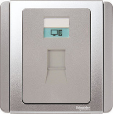 Розетка сетевая LAN Шнейдер/фирмы clipsal выключатели