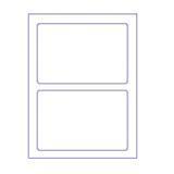 Zhuo Lian ZL-01 self-adhesive label 50 * 75mm blank Zhuo Lian label paper self-adhesive