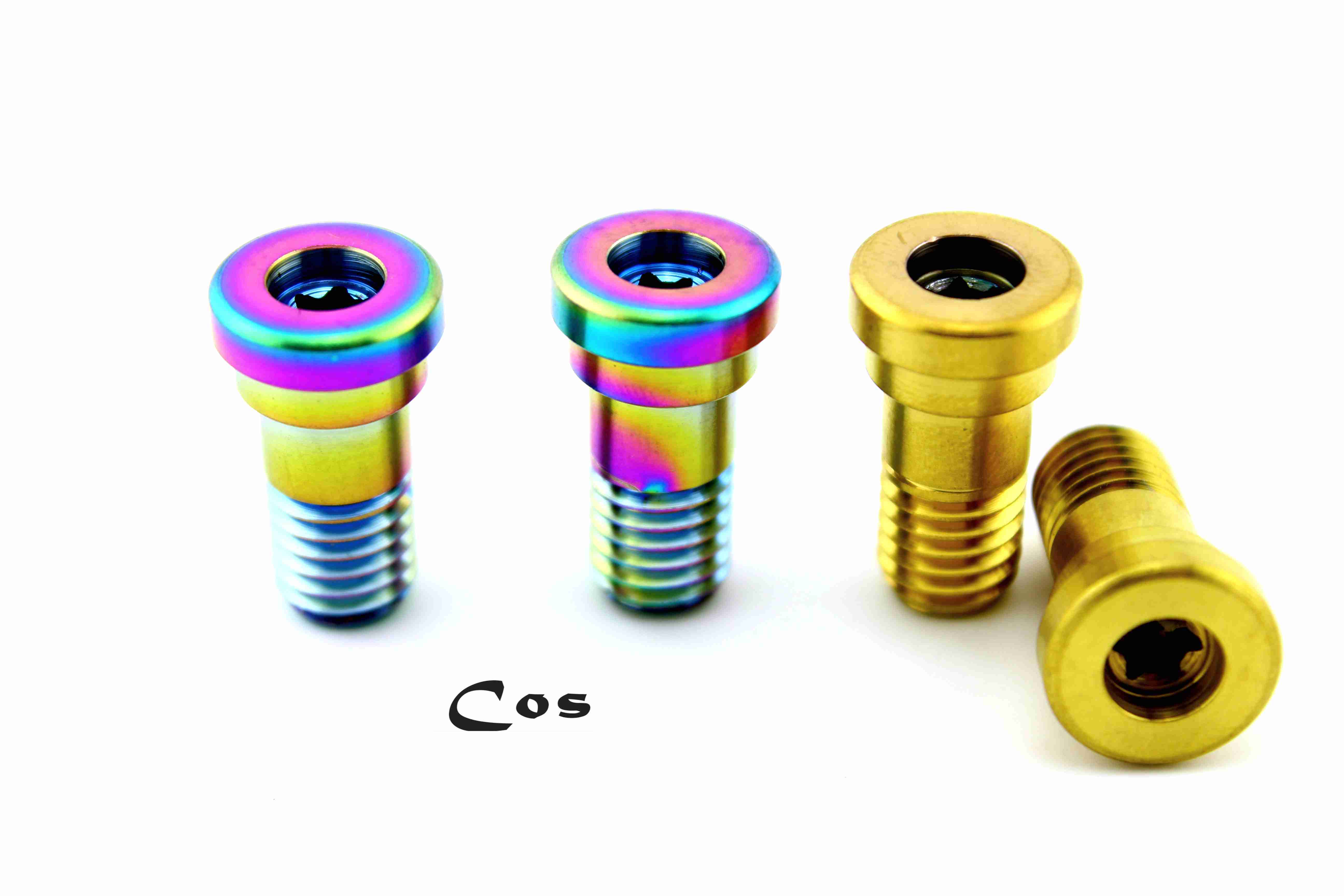 Cos Ti customized titanium alloy M8X14 titanium alloy screw