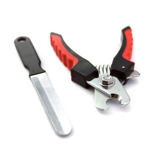 Puppy and small dog nail scissors with file band