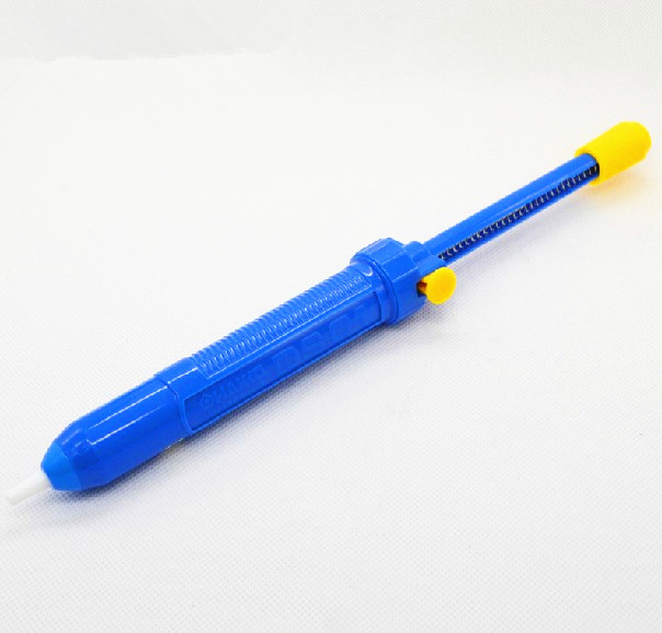 Original Japanese tin suction device DS01 blue manual suction tin gun with both hands suction gun