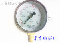 18L24L portable sterilizer pressure gauge