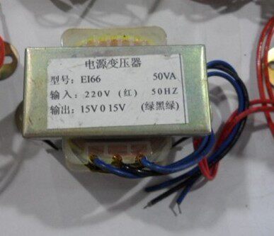 50W transformer 220V to double 15V50VA transformer full copper fake one compensation ten other voltages are also available