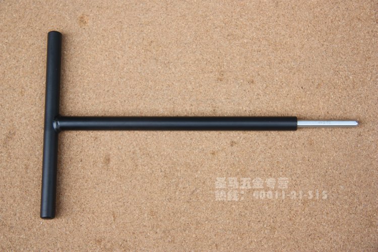 (TAIWAN REGAL) S2 steel All-metal superhard T-type allen key Hex key 2 5-14