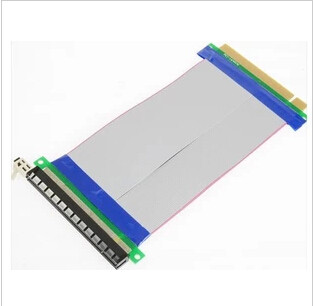 PCI-E 16X graphics card extension cord 16X pcie graphics card switching line 19cm