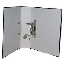 A4 folder 5cm punched folder black quick work folder