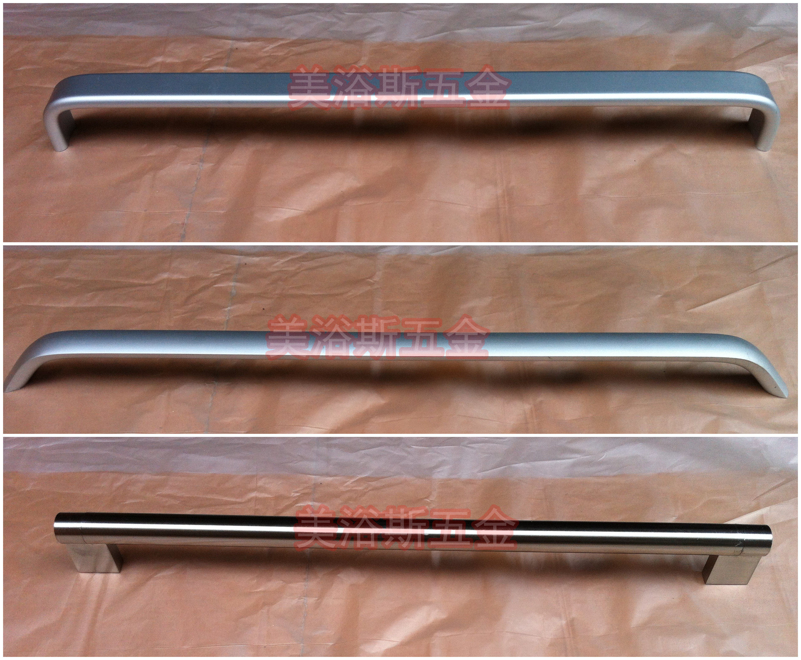 To thicken the space aluminum coat?Car handle TV cabinet drawers handle wardrobe subcabinet door small handle hole distance 320mm