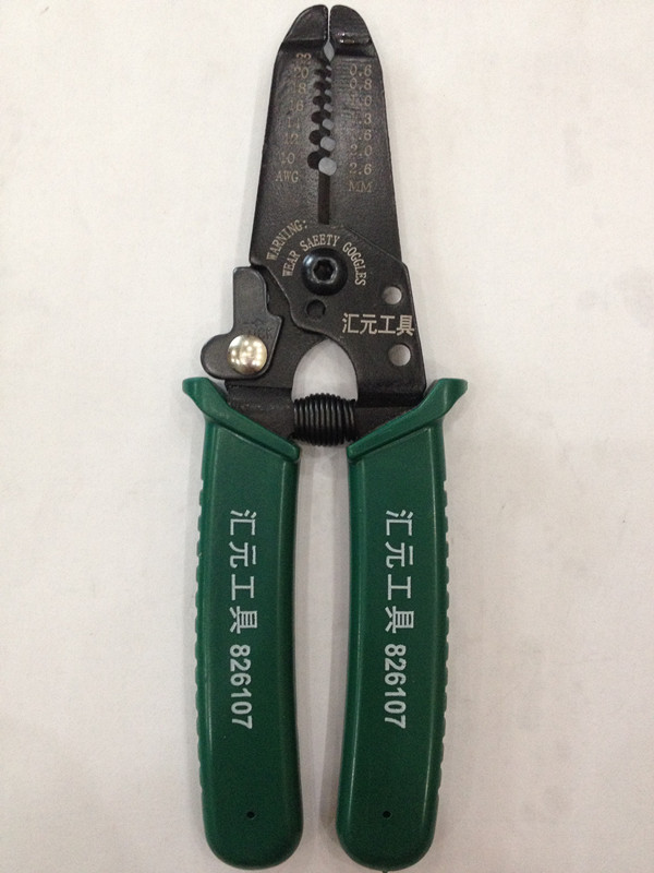 Taiwan Huiyuan multi-function precision wire stripper 0 8mm-3 6mm clamping tools