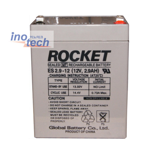 Shanghai Hyundai Elevator Car Top Korean Rocket ROCKET ES2 9-12 12V2 9AH Communication Battery
