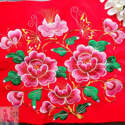 Ethnic minority characteristics Machine embroidery Miao embroidery embroidery embroidery embroidery cloth embroidery Ethnic home accessories can be framed painting