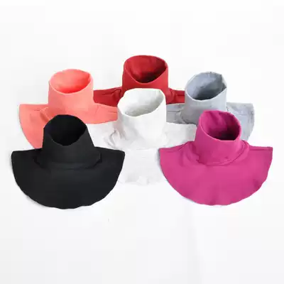 Children's fake collar high neck cotton to keep warm baby winter sweater collar Men and women children's Korean pullover collar