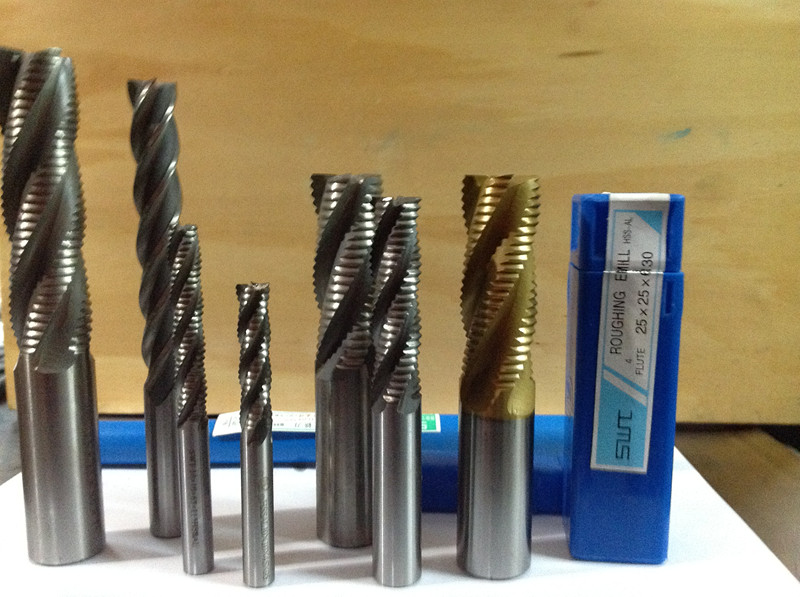 Southwest Sovet extended straight handle wave edge milling cutter rough leather knife 6 8 10 12 14 16 18 20 25