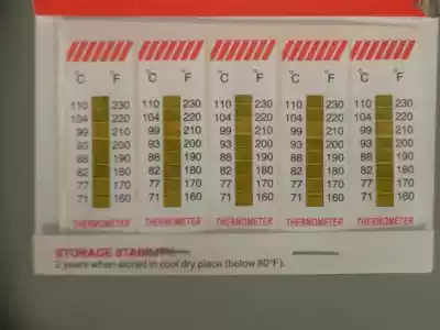 THERMOPETER temperature paper American temperature paper catch warm paper eight grid temperature paper can be customized according to need