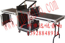 16U three doors with two sides bench DJ rack anti-shock box power amplifier case tuning table box