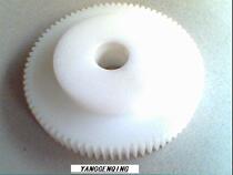 Synchronous wheel nylon positive gear M1-78 teeth -20 1 modulus nylon gear plastic gear synchronous pulley