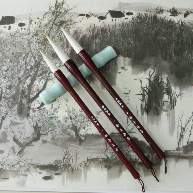 The Shanlian Lake pens large block of wolves and milli-waist force is good with elastic large number and milletto brush pen