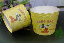 Medium mechanism paper cup oil-proof cupcake paper cup disposable cake mould 3000