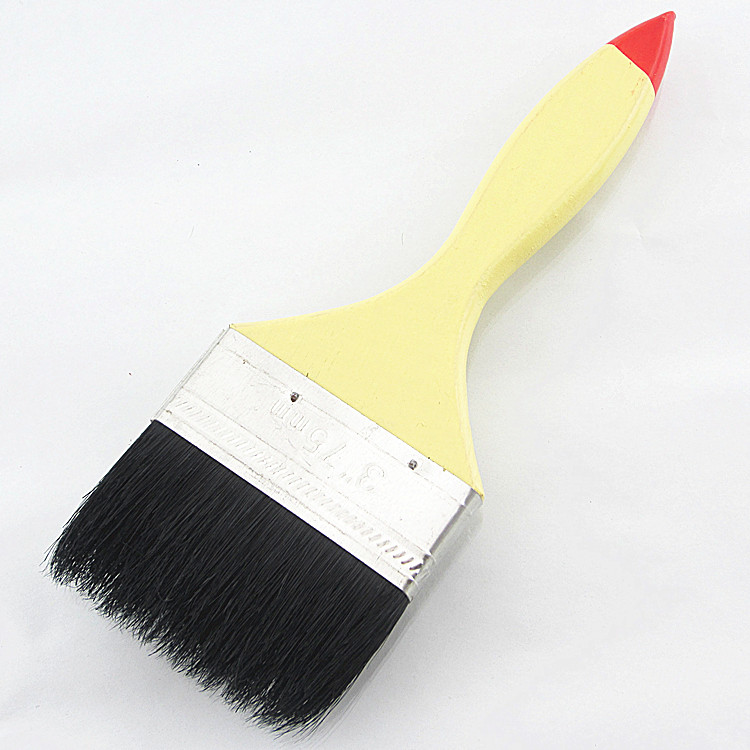 Paint brushed black wool paint brushed brush son sweeping brush black hair brush 1 2 3 4 5 inches