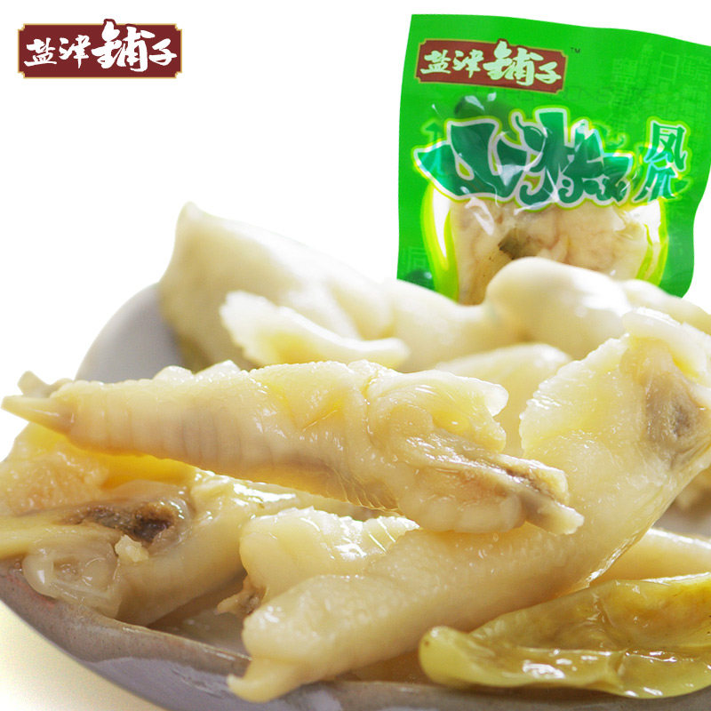 【天猫超市】盐津铺子 山椒凤爪泡椒味62g/袋 休闲零食必备