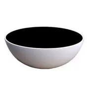 Bàn cà phê Elo Agno Eero Aarnio Đồ nội thất cá tính Thời trang Big Bowl Bàn cà phê Trắng + Đen - Đồ nội thất thiết kế