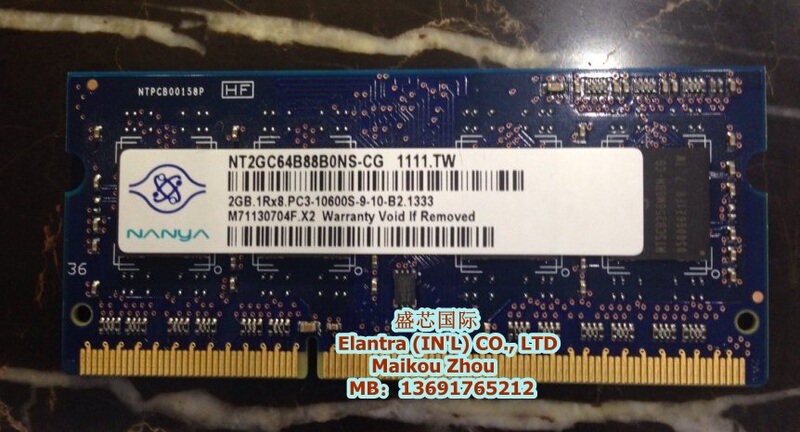 Nanya Nanya Ddr3 2g 1333 Pc3-10600S Notebook Memory Stick