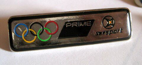 2010 Vancouver Winter Olympics media badge