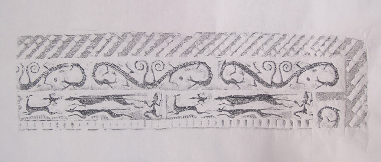 Han brick rubbings ----- Han 