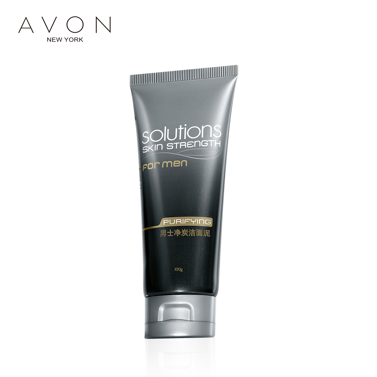 Avon/雅芳 肌肤管理男士净炭洁面泥 100g