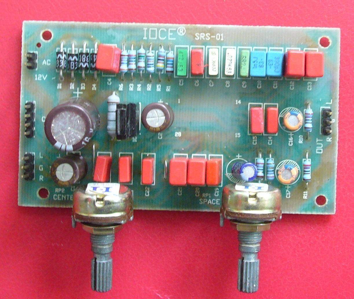 SRS virtual surround sound processor surround sound processor stereo variable surround sound