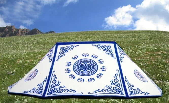 Mongolian tent Tibetan tent Southern Tibetan defense camp