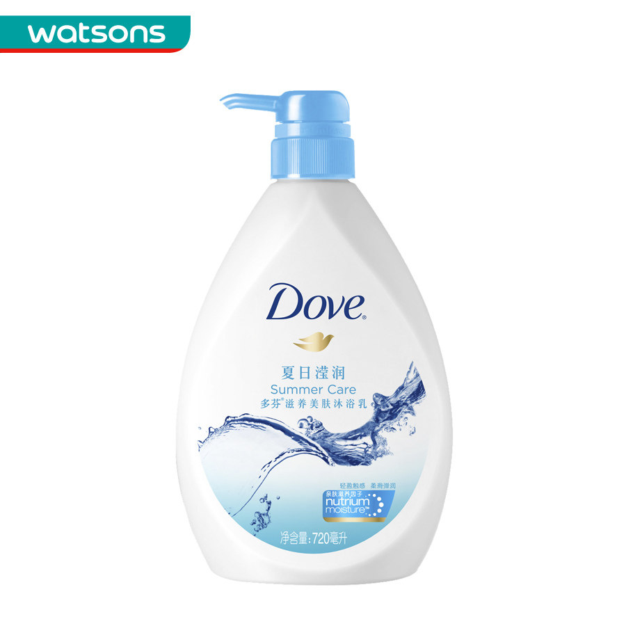 【屈臣氏】多芬夏日滢润沐浴乳720毫升
