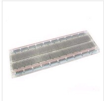Transparent mini large breadboard (special note transparent) high quality breadboard 830 holes