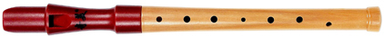 Popular wooden flute Chimei treble English eight-hole semi-wooden flute adult beginner student children