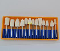 Super imported Australian hair grinding wool head 13 sets fine grinding head Jade polishing head alloy polishing head