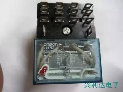 LY4NJ OMRON factory transparent 220V coil 10A large 14 legs four sets of normally open and closed bargaining