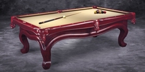 Recommended Shenzhen Liou factory direct home American pool table adult standard fancy billiard table Queen