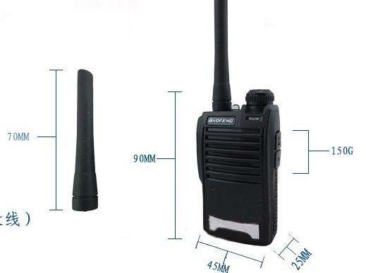 Walkie talkie ultra-small mini mini fashion appearance lithium battery ultra-long standby ultra-long distance original hand platform