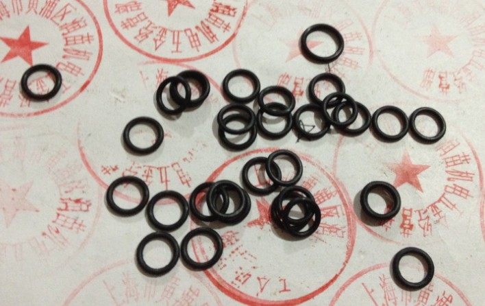 O-ring oil resistant 0 type ring butadiene rubber silicone oil seal outer diameter 10*1.5