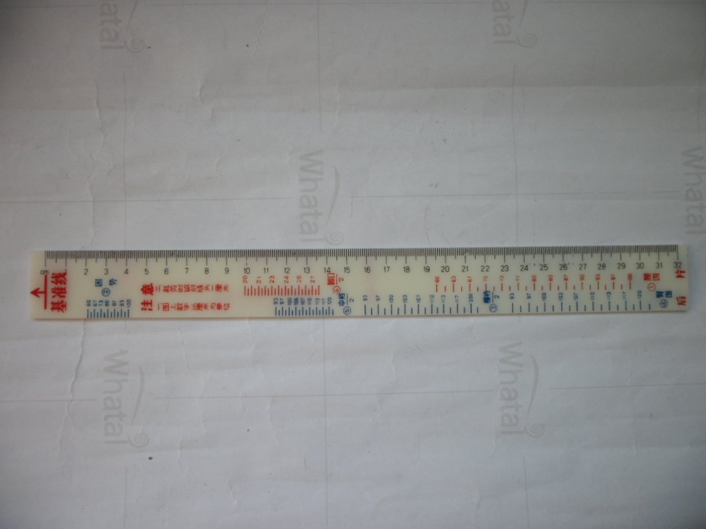 The Nostalgia Old Stock Cut Ruler Tailoring The Calculation Ruler