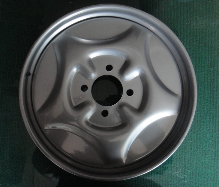 Electric tricycle 275-14 four-hole steel ring thickened full-sealed steel ring half-sealed steel ring 2 75-14 rear wheel