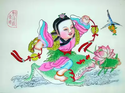 Yangliuqing New Year's painting 