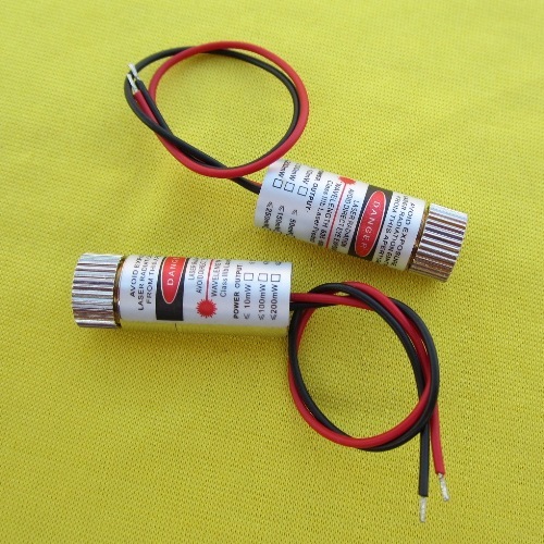 Focusable 650nm 5mW straight line red laser module with laser head laser light