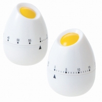 CCTV2 super parenting teacher with egg-shaped mechanical timer Salted duck egg timer reminder